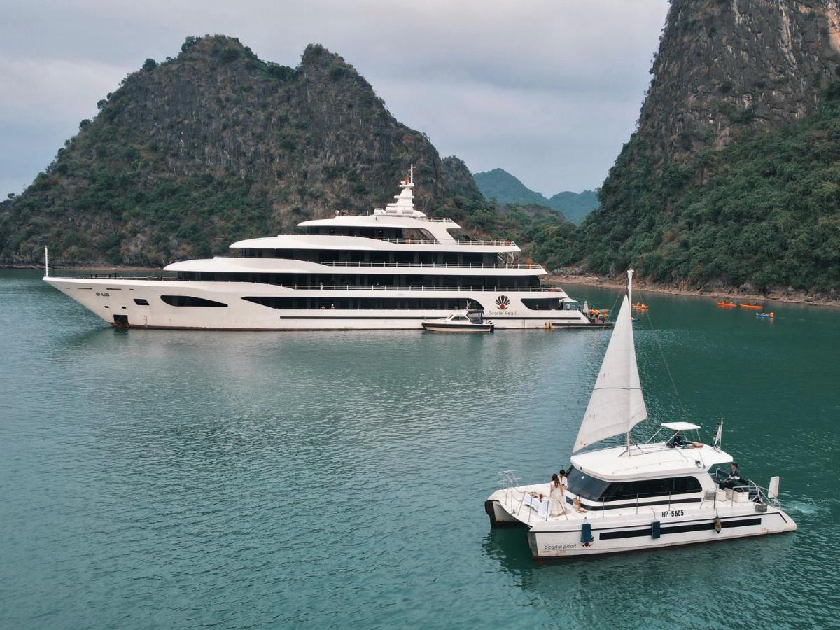 Scarlet Pearl Cruises - Wonder On Lan Ha Bay Hotell Ha Long Eksteriør bilde