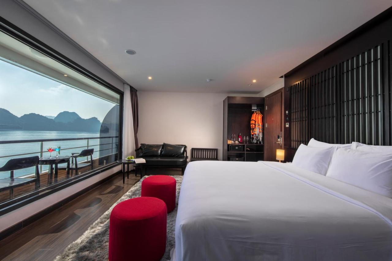 Scarlet Pearl Cruises - Wonder On Lan Ha Bay Hotell Ha Long Eksteriør bilde
