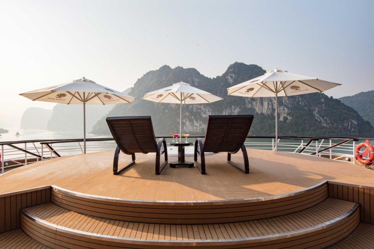 Scarlet Pearl Cruises - Wonder On Lan Ha Bay Hotell Ha Long Eksteriør bilde