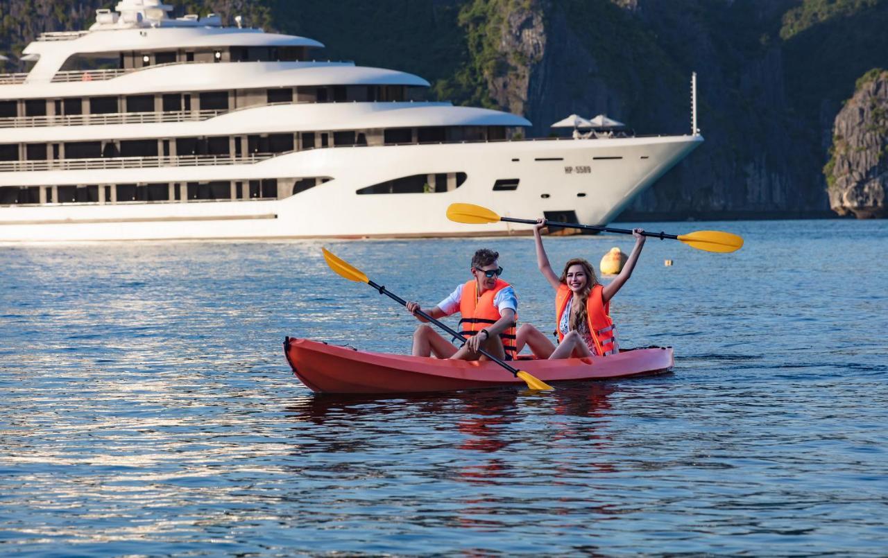 Scarlet Pearl Cruises - Wonder On Lan Ha Bay Hotell Ha Long Eksteriør bilde